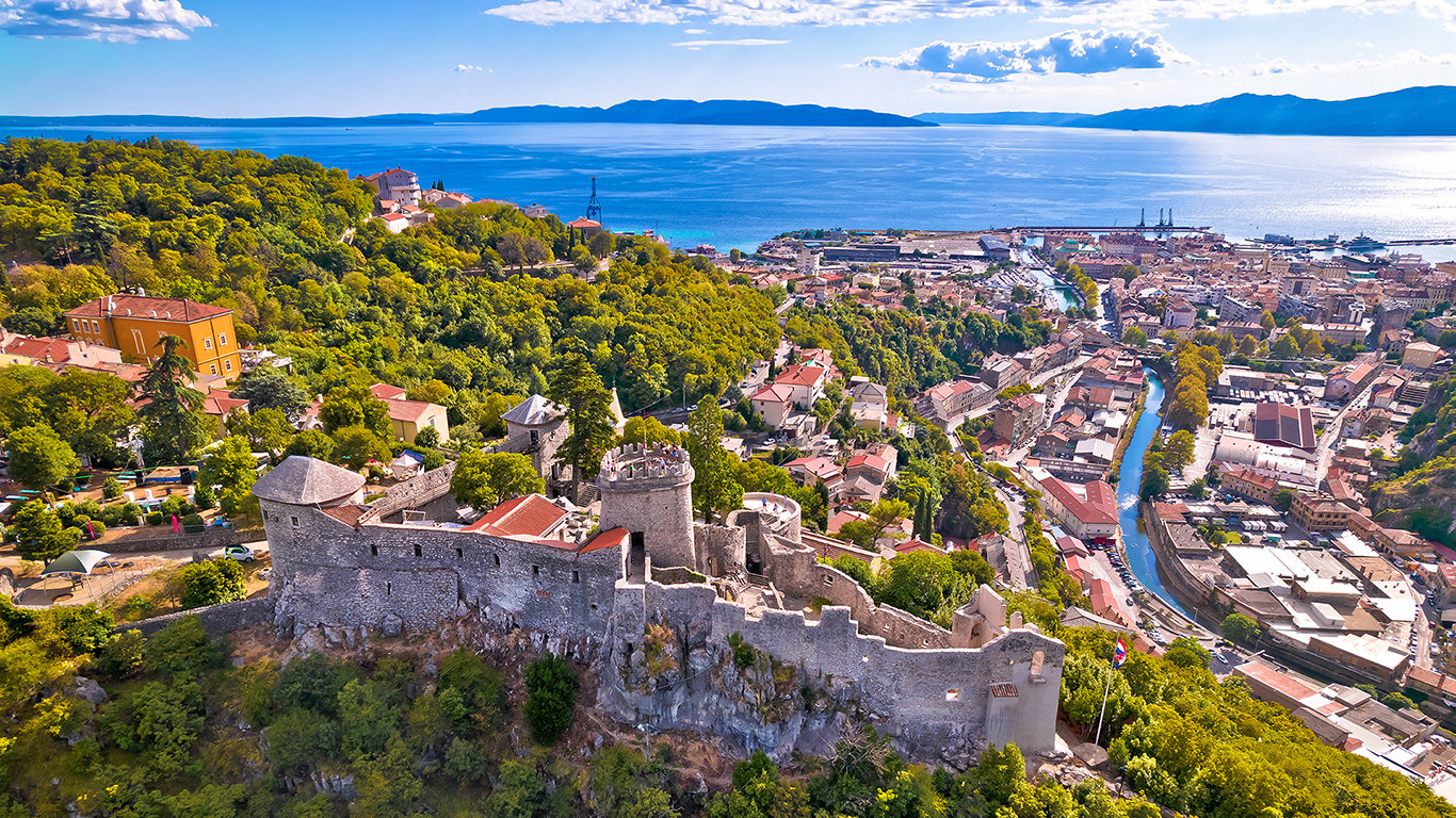 Old fort town Croatia